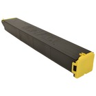 Sharp MX-61NTYA premium compatible (MX61NTYA) Yellow Toner Cartridge.