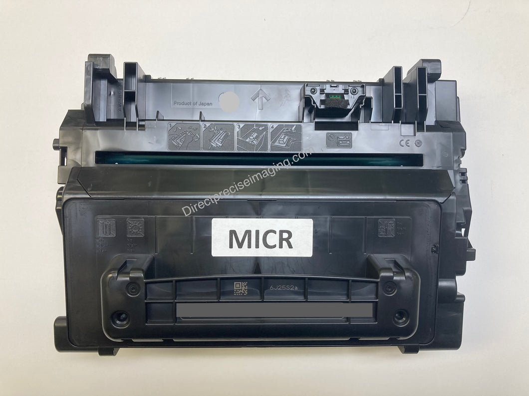HP CF281A MICR Alternative High Yield Toner Cartridge. Replacements for use in in HP M604 M605 M606 M625 M630 Series Printers. Yields up to 10,500 pages. Made in USA.  81X MICR.  