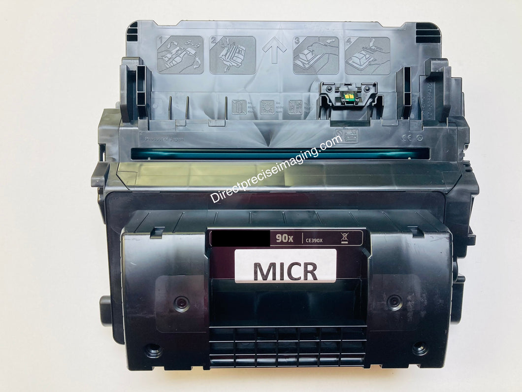 TROY 602 603 M4555 Alternative MICR High Yield Toner Cartridge (HP Part Number: HP-CE390X). 02-81351-001. Made in USA.